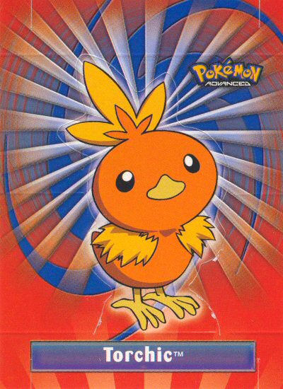 Torchic - 1 of 10 - Topps - Pokemon Advanced - front