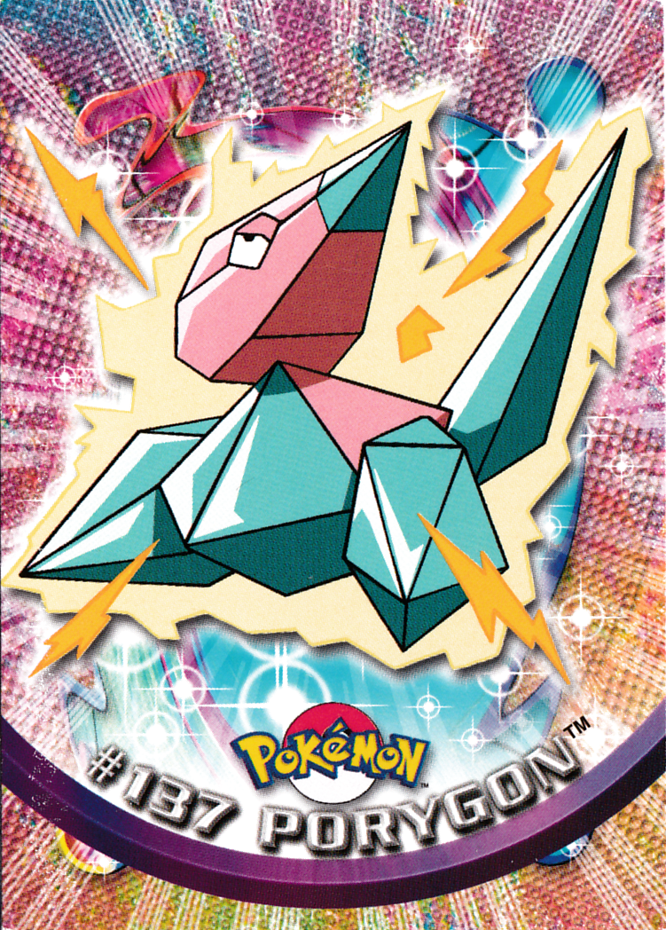 Porygon - 137 - Topps - Series 3 - front