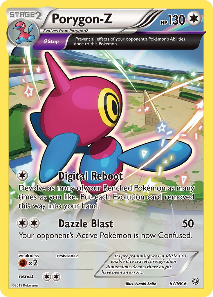 Porygon-Z - 67 - Ancient Origins