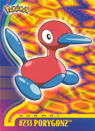 Porygon2 - 233 - Topps - Johto League Champions - front