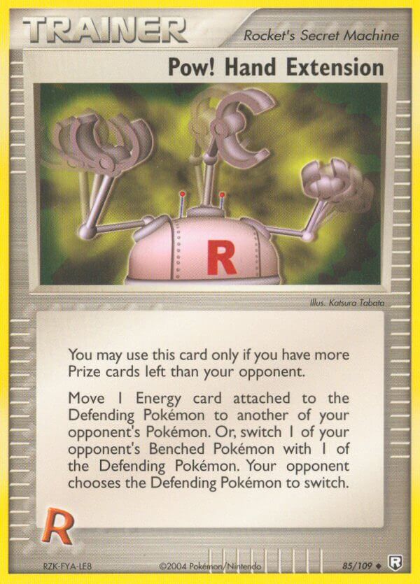 Pow! Hand Extension - 85 - Team Rocket Returns