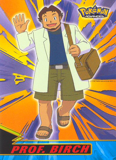 Prof. Birch - 3 - Topps - Pokemon Advanced - front