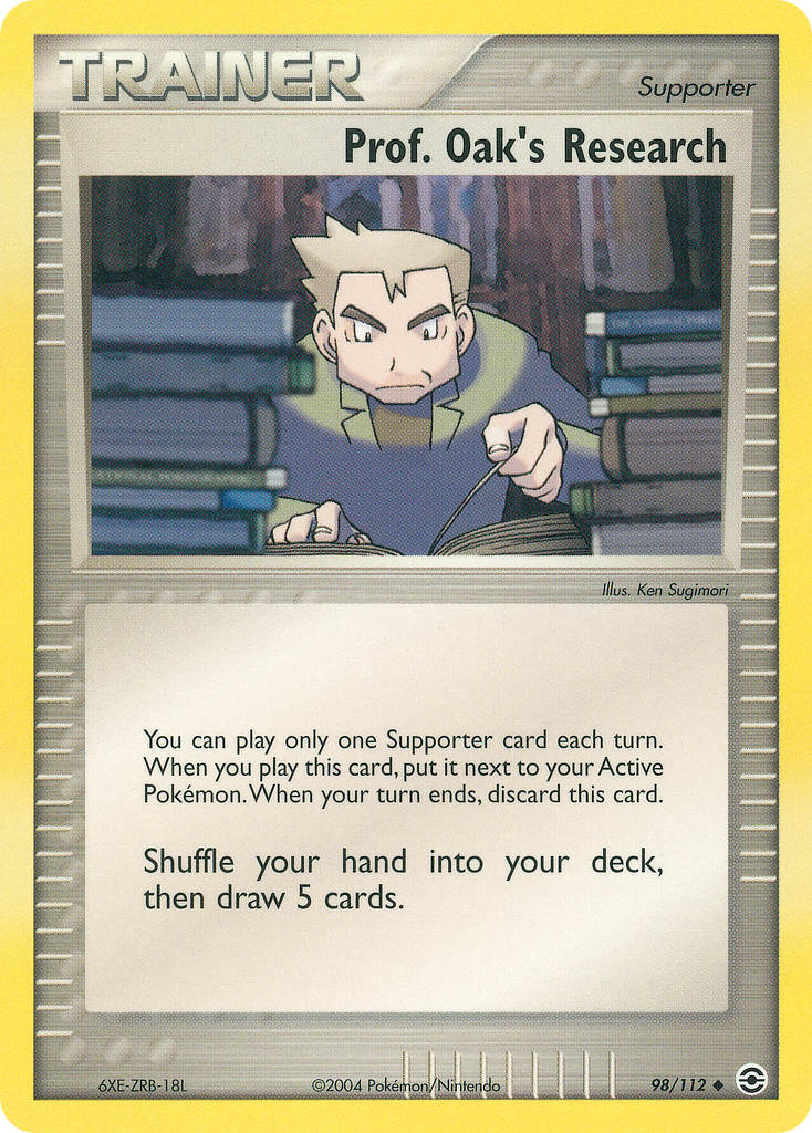 Prof. Oak’s Research - 98 - FireRed & LeafGreen