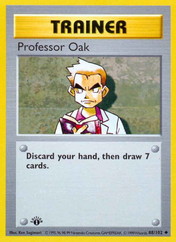 Professor Oak Base set First Edition