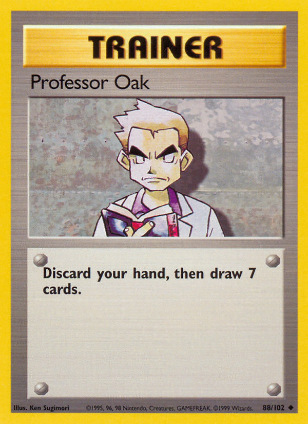 Professor Oak Base set Unlimited
