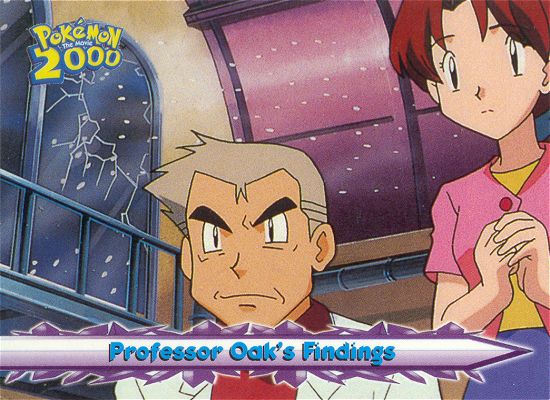 Professor Oak's Findings - 29 - Topps - Pokemon the Movie 2000 - front