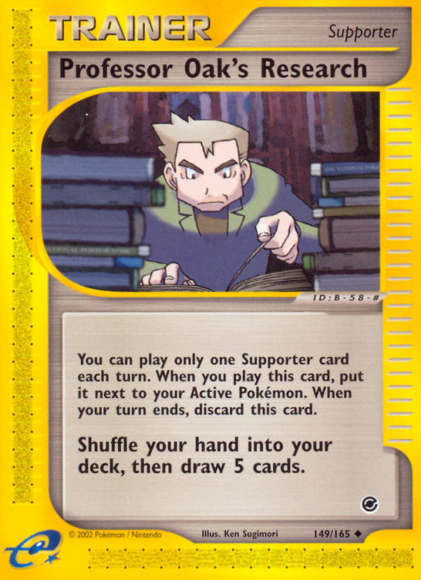 Professor Oak’s Research - Expedition Base set