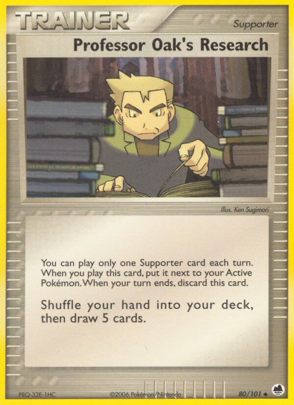 Professor Oak’s Research