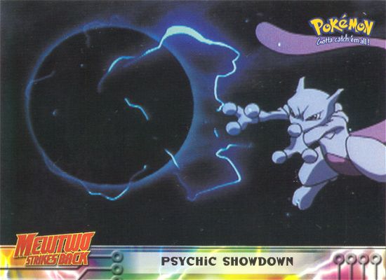 Psychic Showdown - 33 - Topps - Pokemon the first movie - front