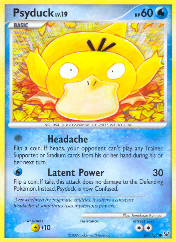 Psyduck - 87 - Platinum