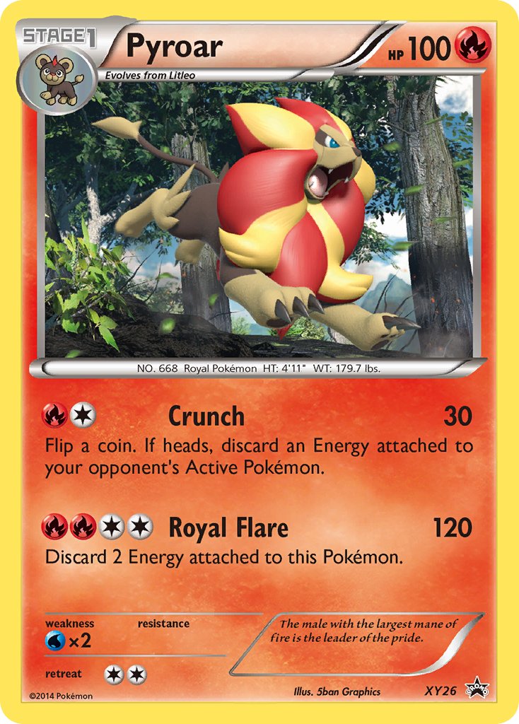 Pyroar - XY26 - XY Promos