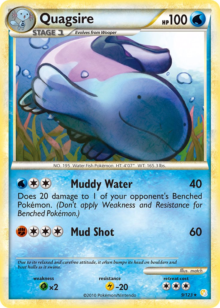 Quagsire - 9 - HeartGold & SoulSilver