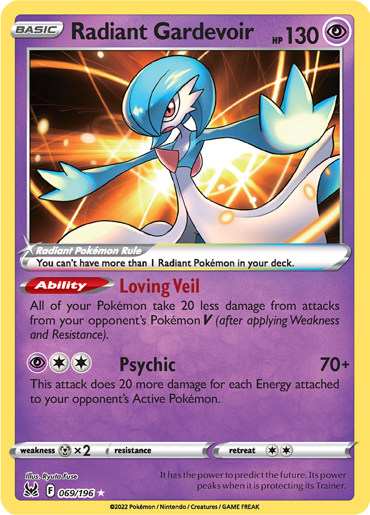 Gardevoir LV.X Secret Wonders, Pokémon