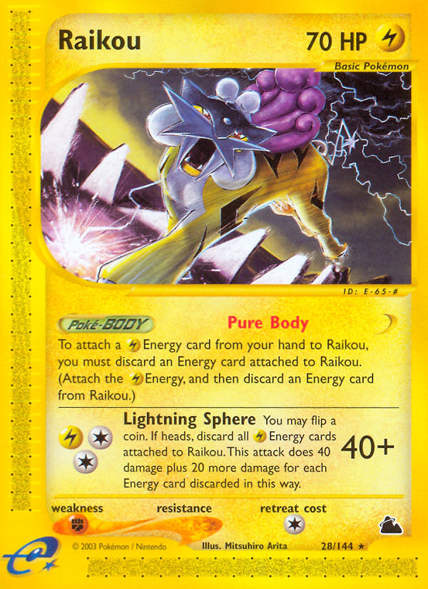 Raikou - 28/144 - Skyridge