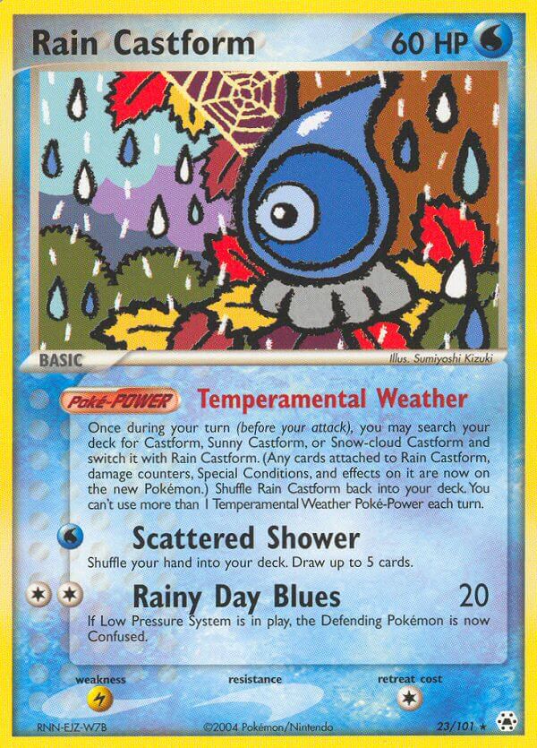 Rain Castform - 23 - Hidden Legends