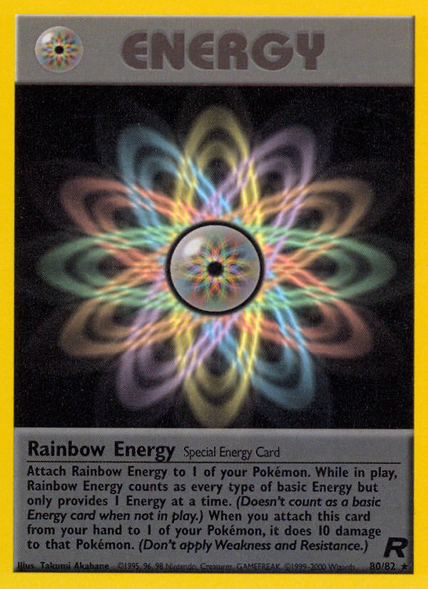 Rainbow Energy Team Rocket unlimited