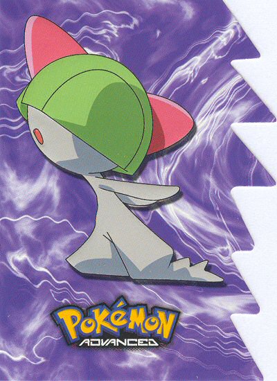 Ralts - 10 of 18 - Topps - Pokemon Advanced - front