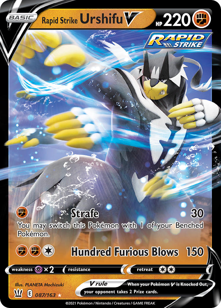 Rapid Strike Urshifu V - 87 - Battle Styles