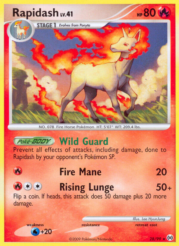 Rapidash - 28 - Arceus