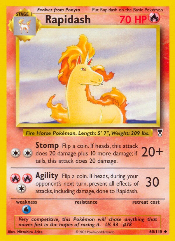 Rapidash - 60 - Legendary Collection