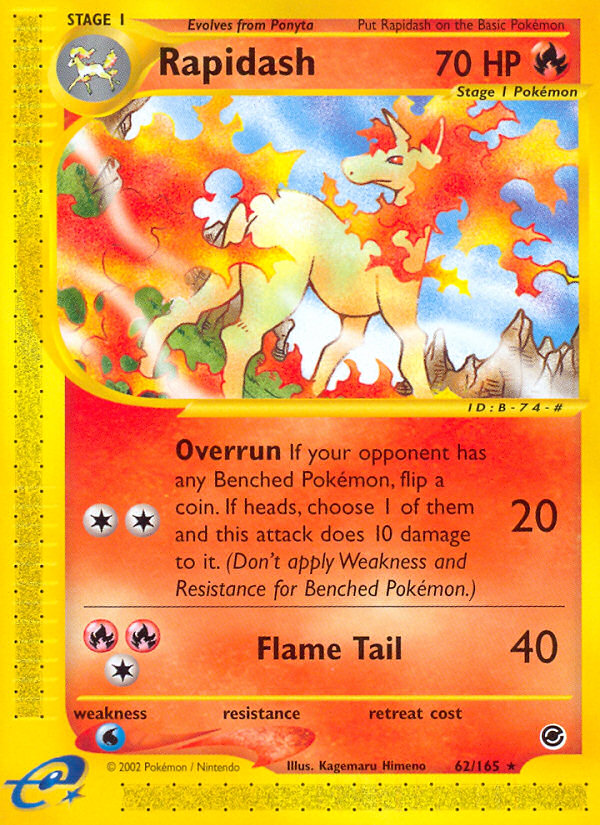 Rapidash - Expedition Base set