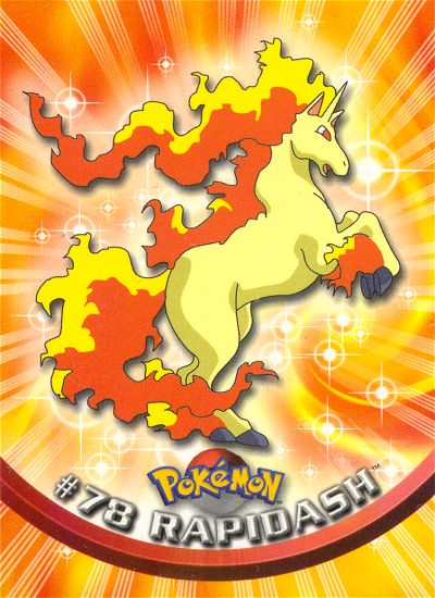 Rapidash - 78 - Topps - Series 2 - front