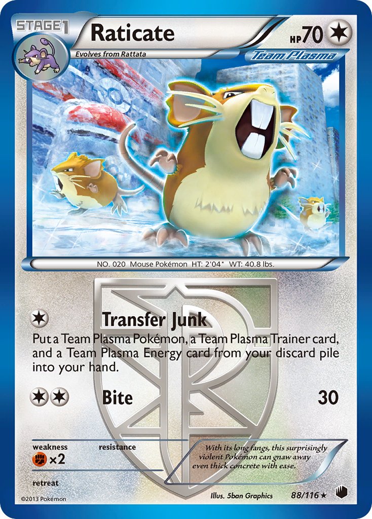 Raticate - 88 - Plasma Freeze