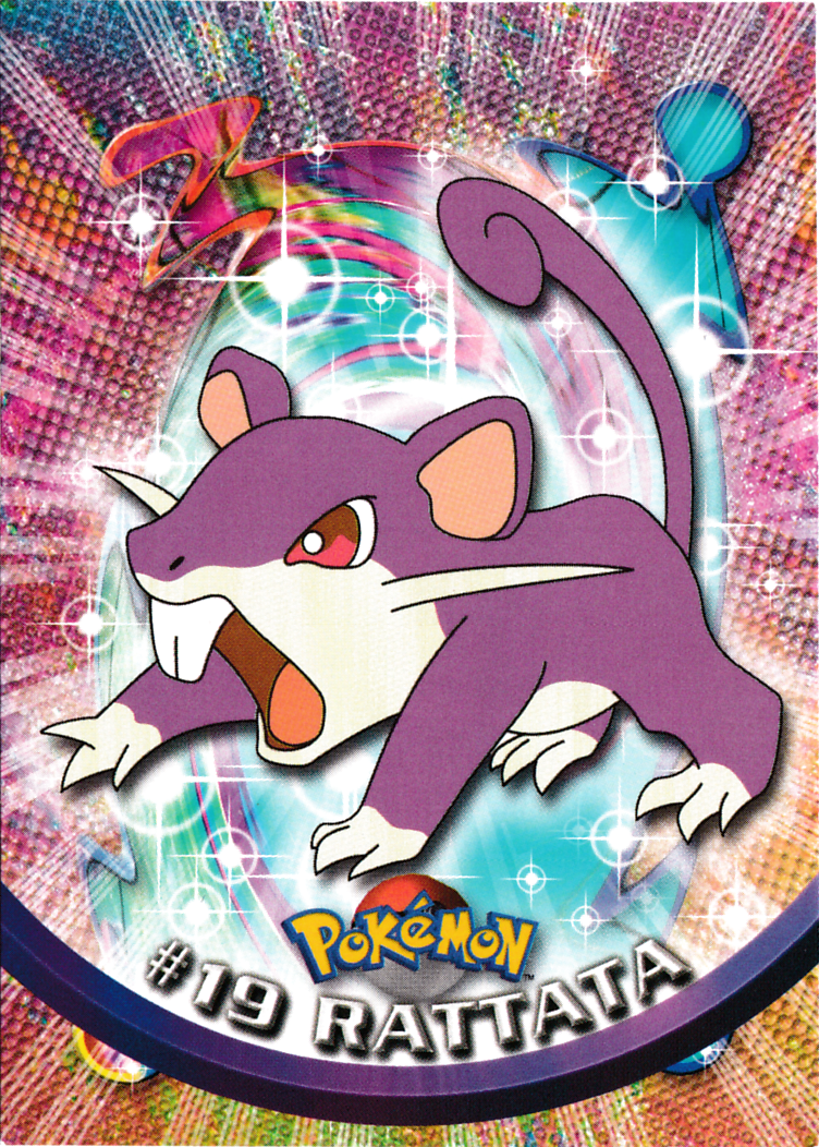 Rattata - 19 - Topps - Series 1 - front