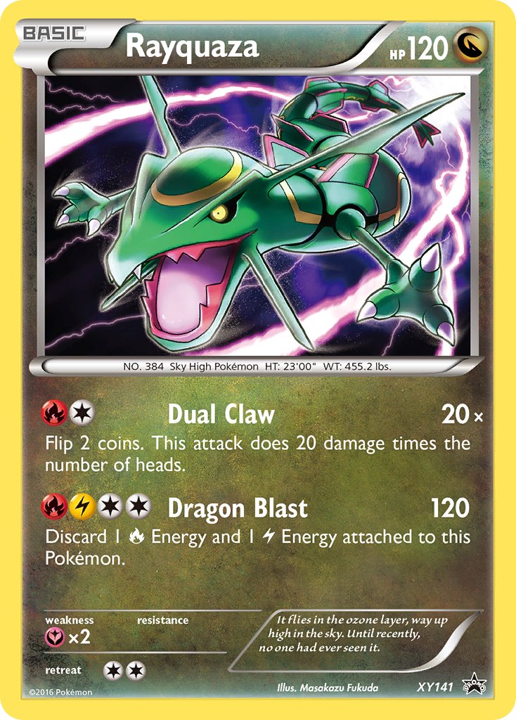 Rayquaza - XY141 - XY Promos