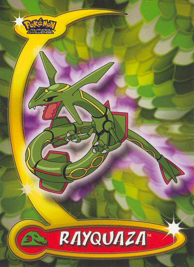 Rayquaza - 54 - Topps - Pokemon Advanced Challenge - front