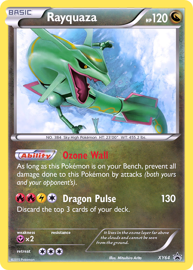 Rayquaza - XY64 - XY Promos