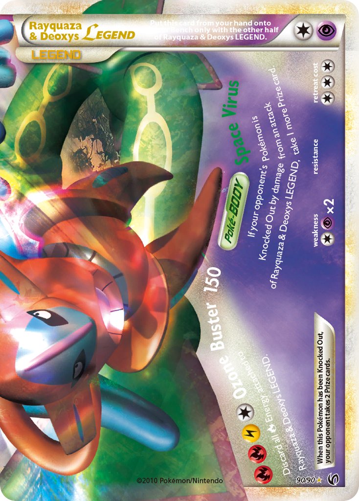 Rayquaza & Deoxys LEGEND - 90 - Undaunted