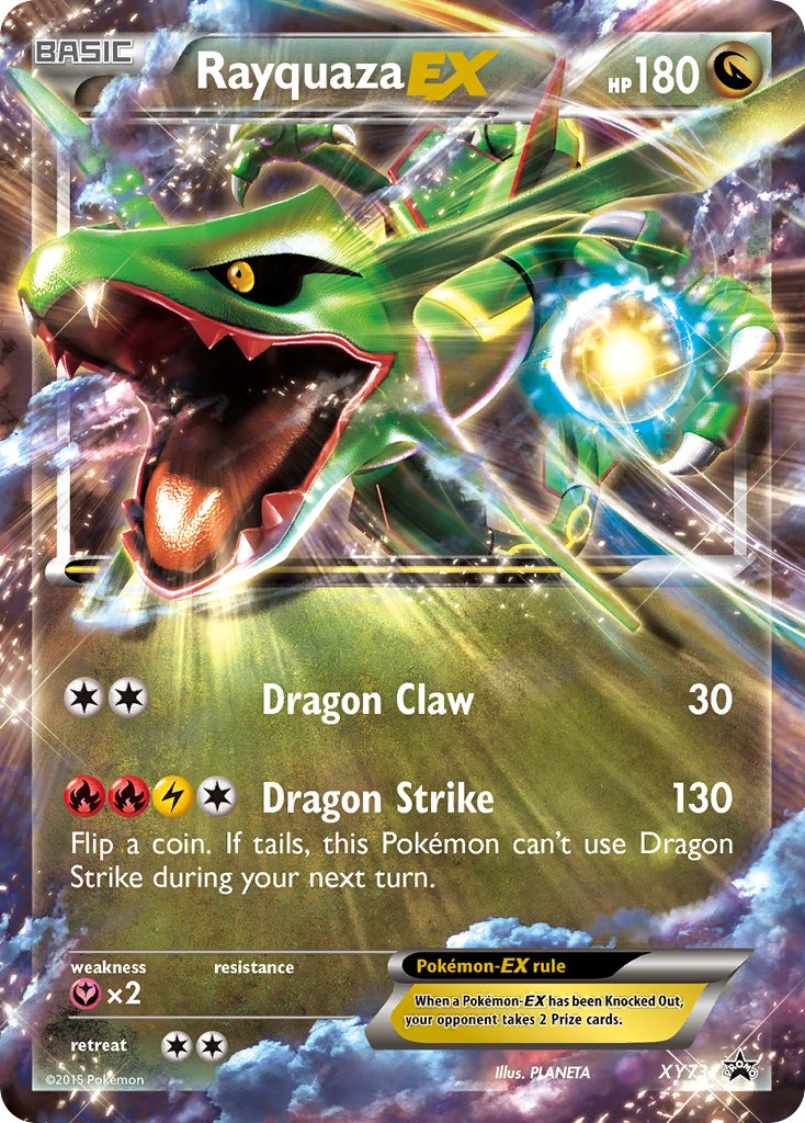 Rayquaza-EX - XY73 - XY Promos