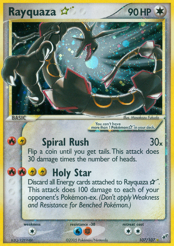 Rayquaza Star - 107 - Deoxys