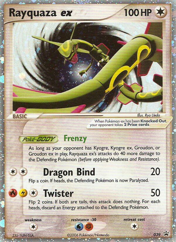 Rayquaza ex - 039 - Nintendo Black Star Promos