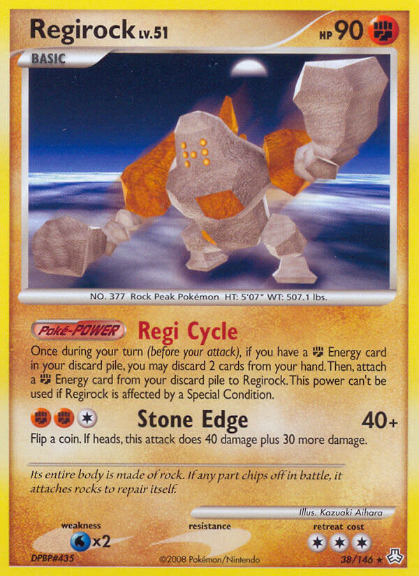 Regirock - 38 - Legends Awakened