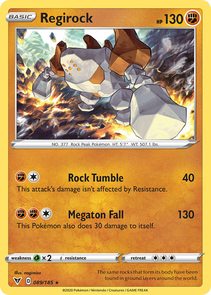 Regirock - 89 - Vivid Voltage