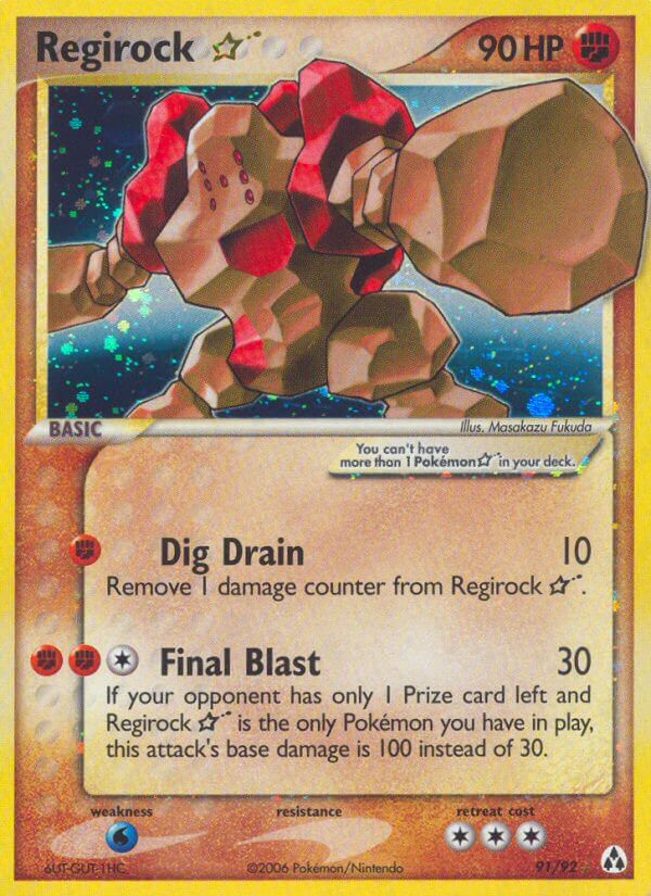 Regirock Star - 91 - Legend Maker