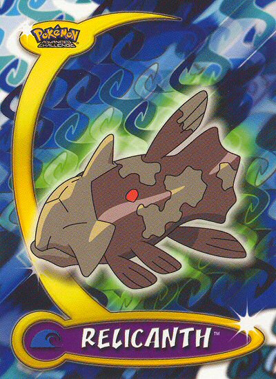Relicanth - 58 - Topps - Pokemon Advanced Challenge - front