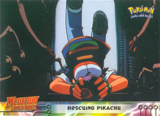 Rescuing Pikachu - 30 - Topps - Pokemon the first movie - front