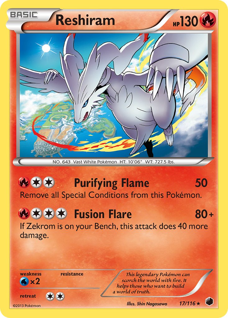 Reshiram - 17 - Plasma Freeze