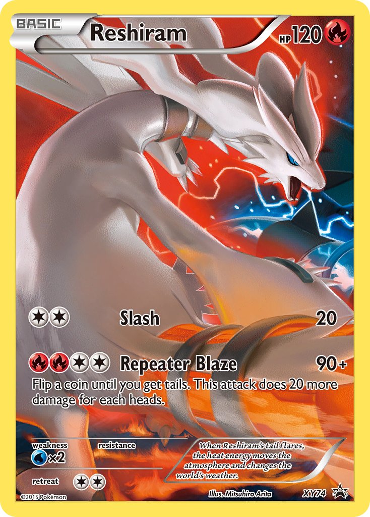 Reshiram - XY74 - XY Promos