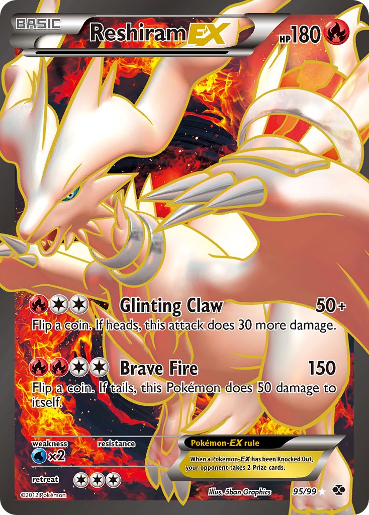 Reshiram-EX - 95 - Next Destinies