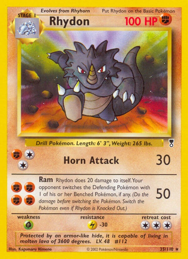 Rhydon - 35 - Legendary Collection