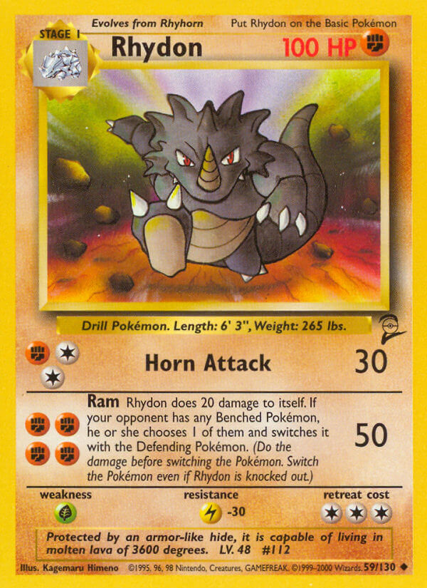 Rhydon-59-Base Set 2