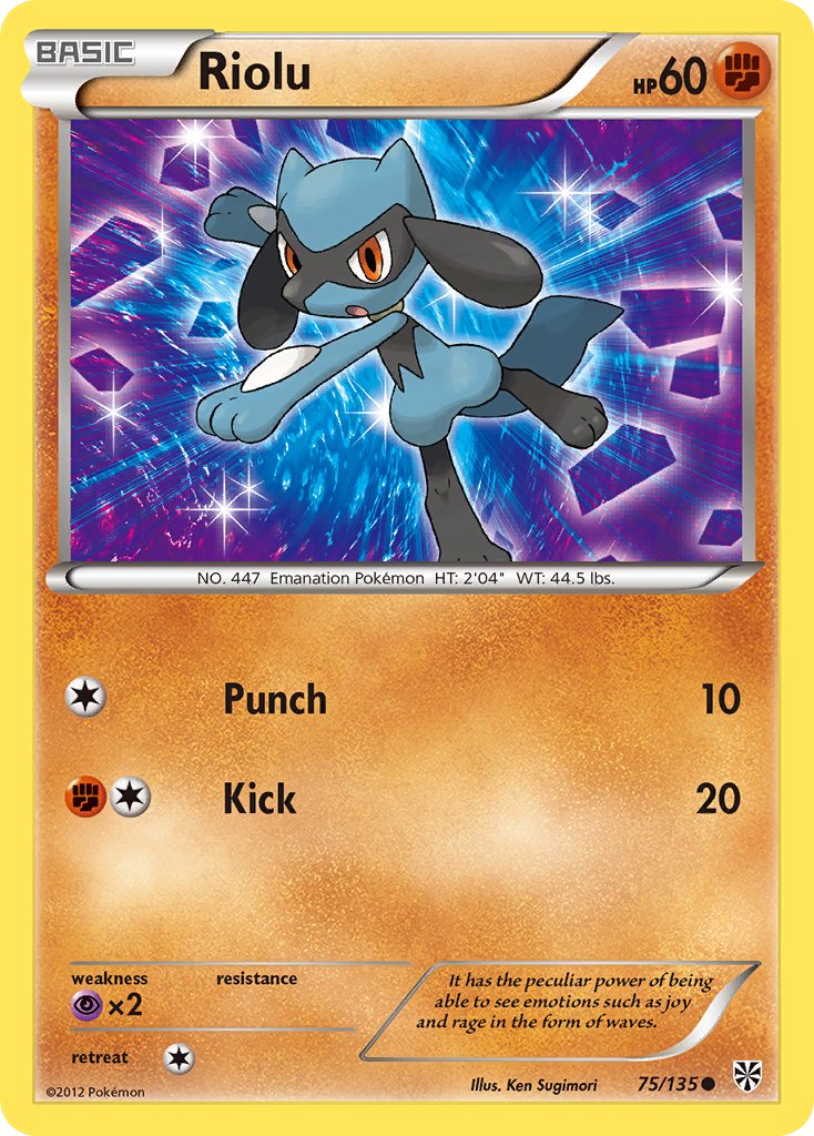 Riolu - 75 - Plasma Storm