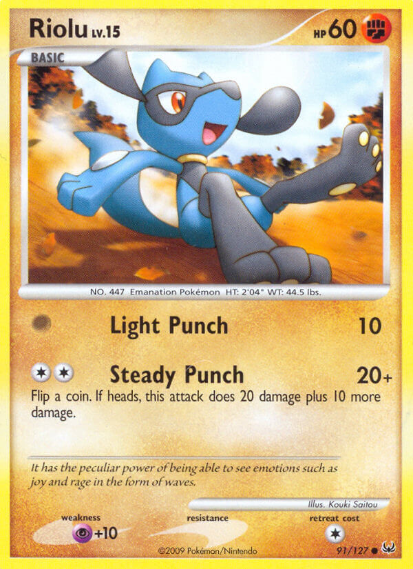 Riolu - 91 - Platinum