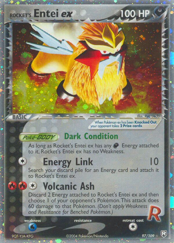 Rocket’s Entei ex - 97 - Team Rocket Returns