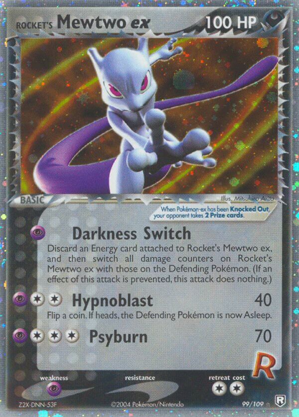 Rocket’s Mewtwo ex - 99 - Team Rocket Returns