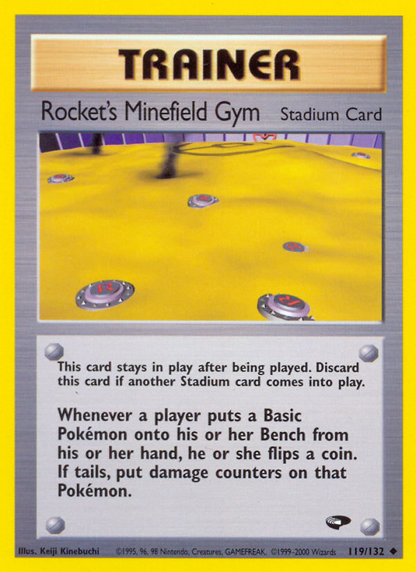 Rocket’s Minefield Gym Gym Challenge Unlimited